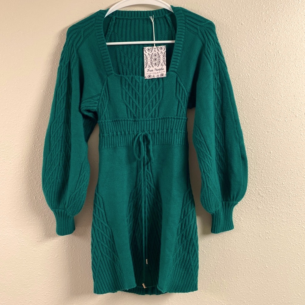 Free People Emmaline Sweater Dress. NWT
